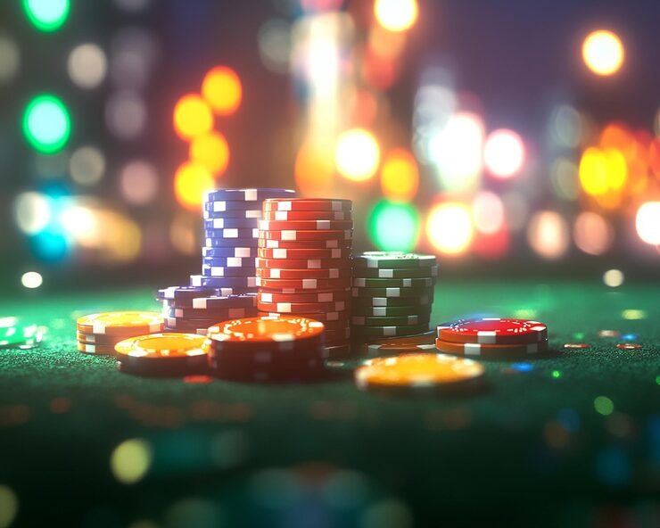 Live dealer card game studio at civictoto alternatif with multi-camera setup and professional lighting